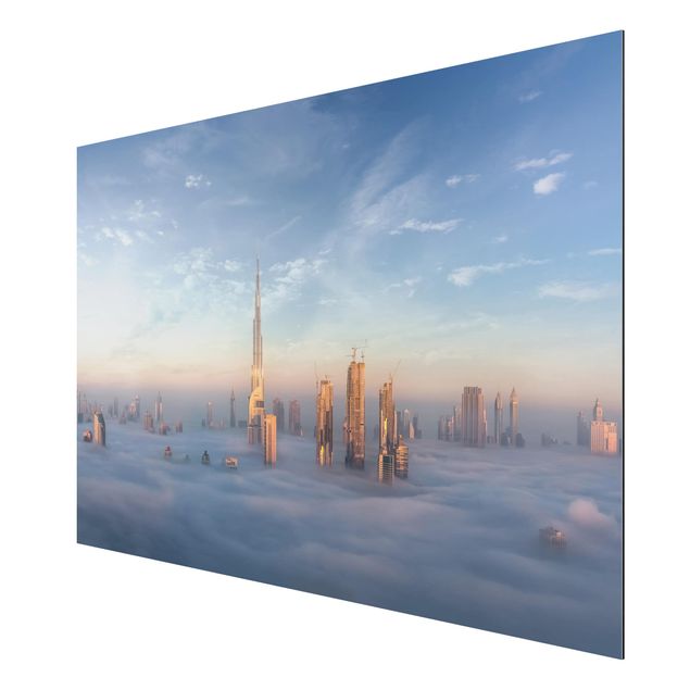 Quadros cidades Dubai Above The Clouds