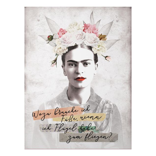 Quadros famosos Frida Kahlo - A quote