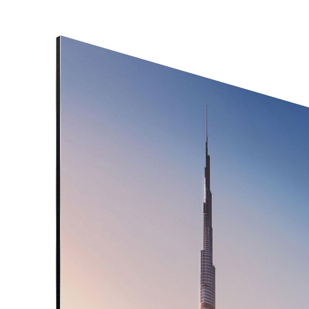 quadros para parede Heavenly Dubai Skyline