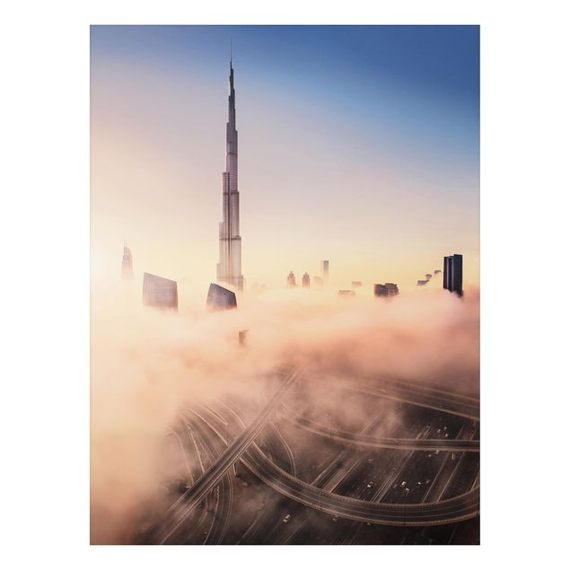 Quadros Ásia Heavenly Dubai Skyline