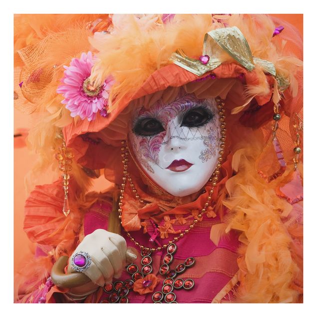 Quadros penas Carnival in Orange