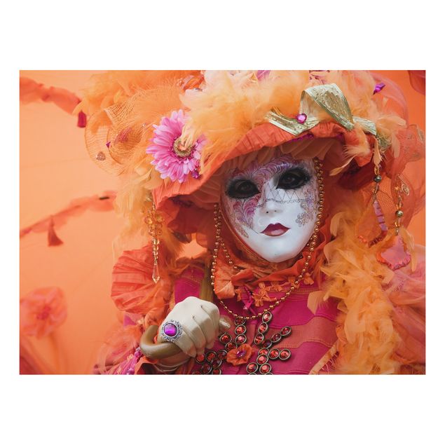 Quadros penas Carnival in Orange