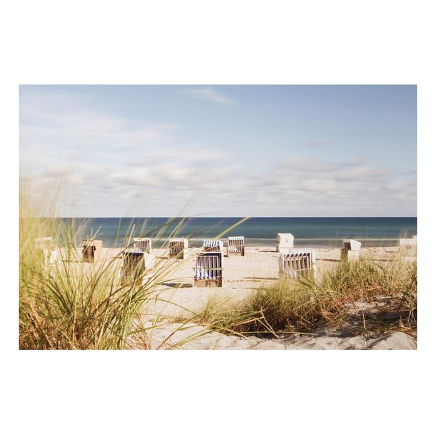 quadros de paisagens Baltic Sea And Beach Baskets