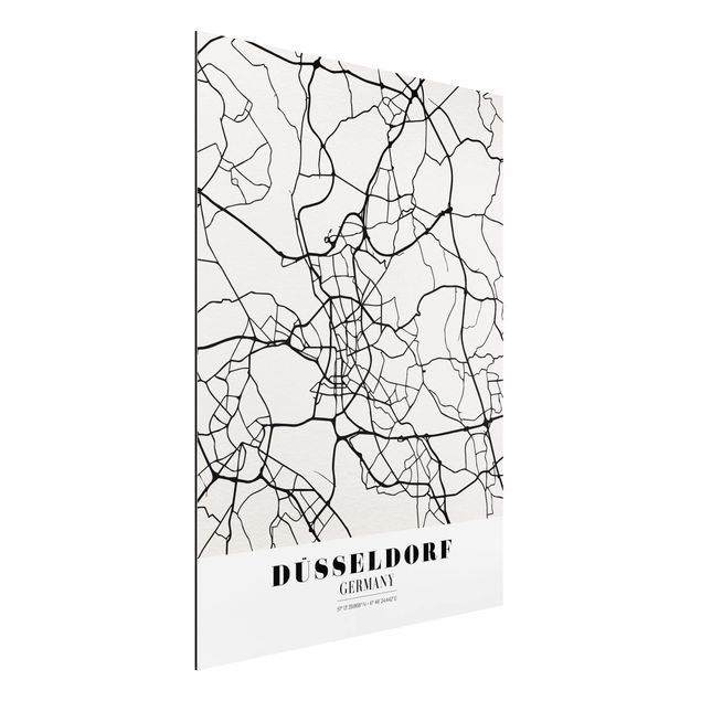 decoraçao cozinha Dusseldorf City Map - Classic
