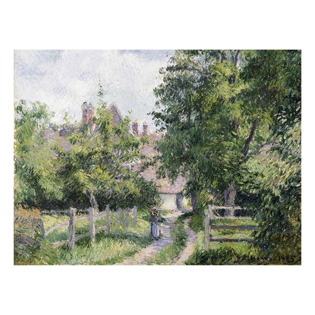 Quadros movimento artístico Romantismo Camille Pissarro - Saint-Martin Near Gisors