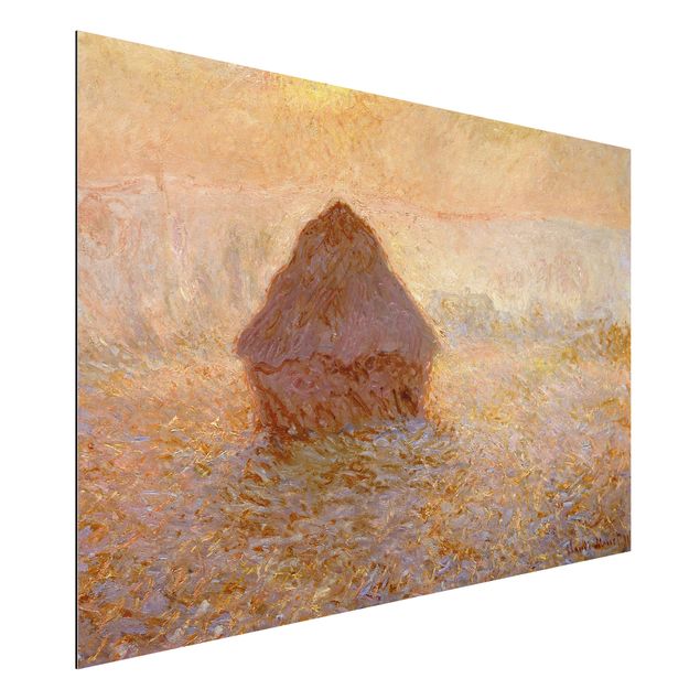 decoraçao cozinha Claude Monet - Haystack In The Mist