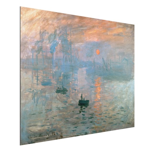 decoraçao para parede de cozinha Claude Monet - Impression (Sunrise)