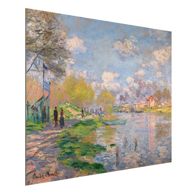 decoraçoes cozinha Claude Monet - Spring On The Seine