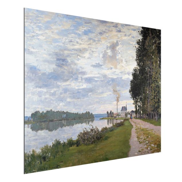 decoraçao para parede de cozinha Claude Monet - The Waterfront At Argenteuil