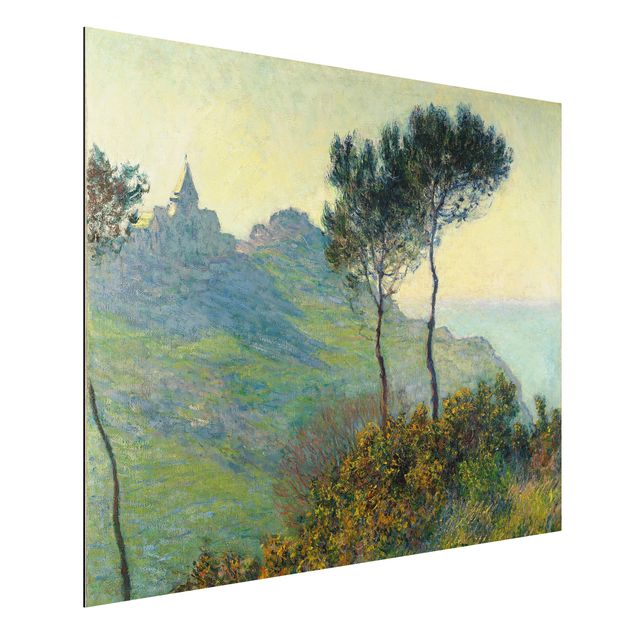 decoraçao cozinha Claude Monet - The Church Of Varengeville At Evening Sun