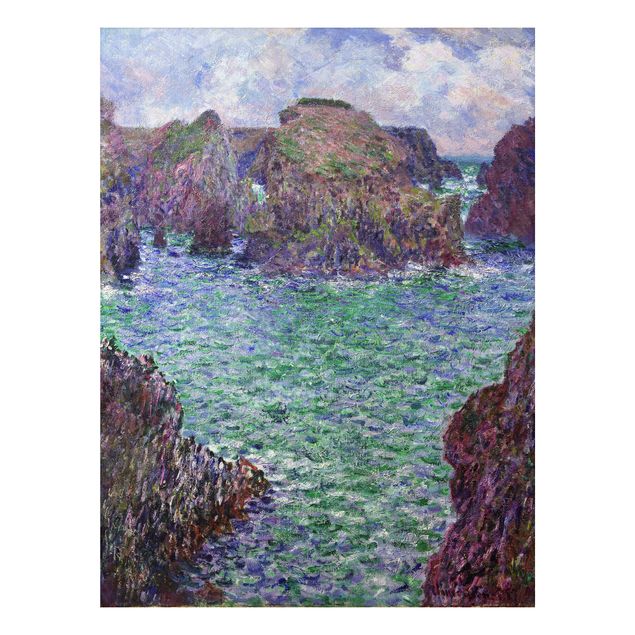 Quadros movimento artístico Impressionismo Claude Monet - Port-Goulphar, Belle-Île