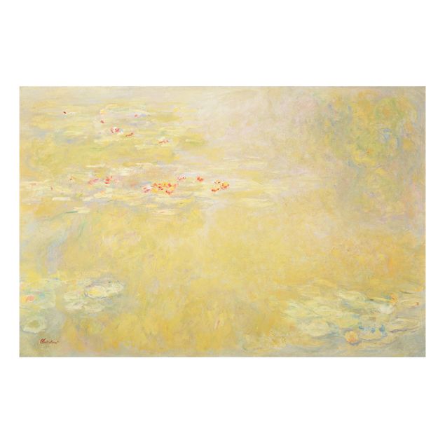 Quadros movimento artístico Impressionismo Claude Monet - The Water Lily Pond
