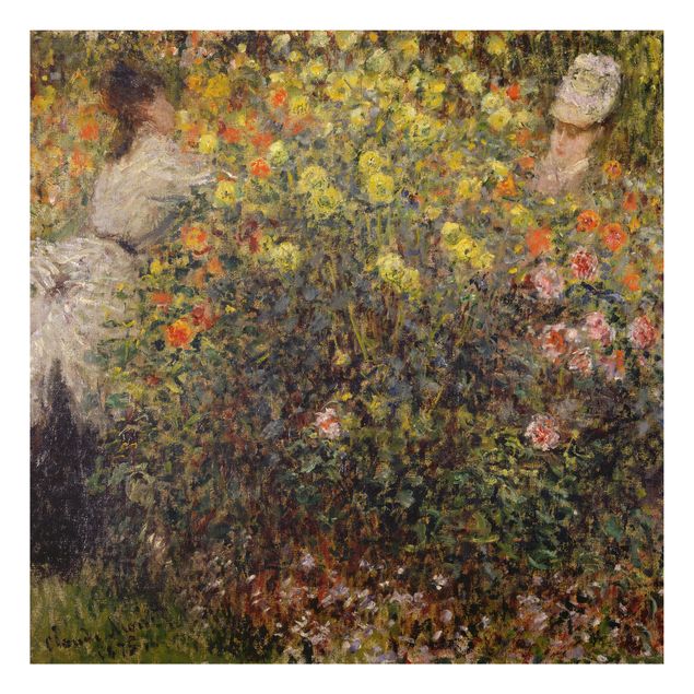 Quadros movimento artístico Impressionismo Claude Monet - Spring On The Seine