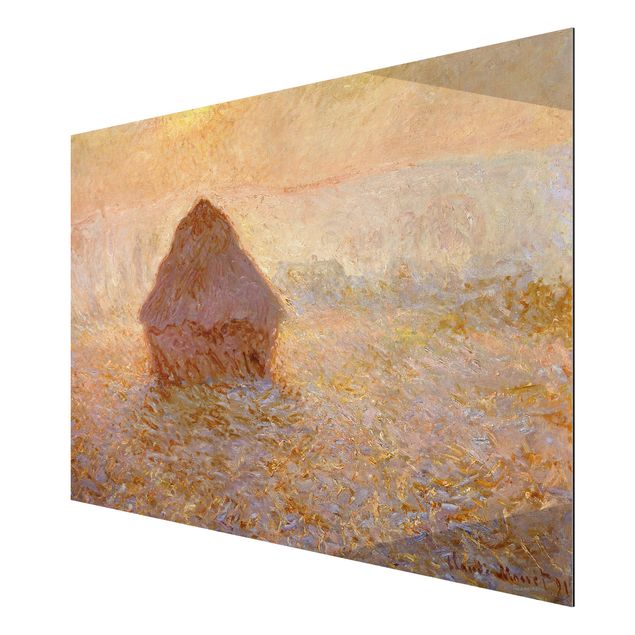 Quadros por movimento artístico Claude Monet - Haystack In The Mist