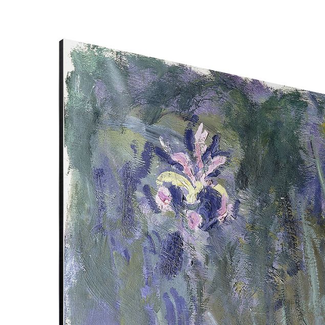 quadros de flores Claude Monet - Iris