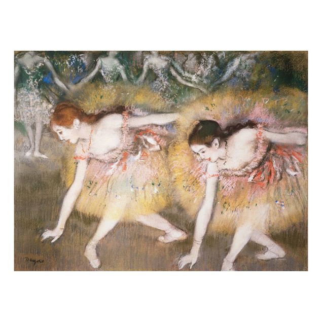 decoraçao cozinha Edgar Degas - Dancers Bending Down