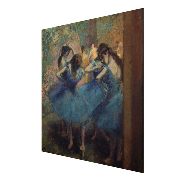 Quadros movimento artístico Impressionismo Edgar Degas - Blue Dancers