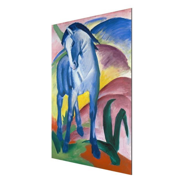 quadro com cavalo Franz Marc - Blue Horse I