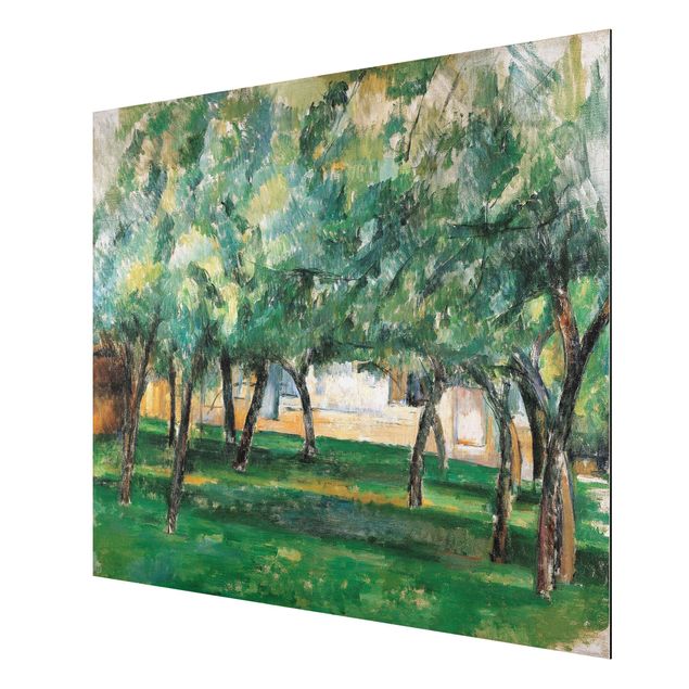 Quadros movimento artístico Pós-impressionismo Paul Cézanne - Farm In Normandy