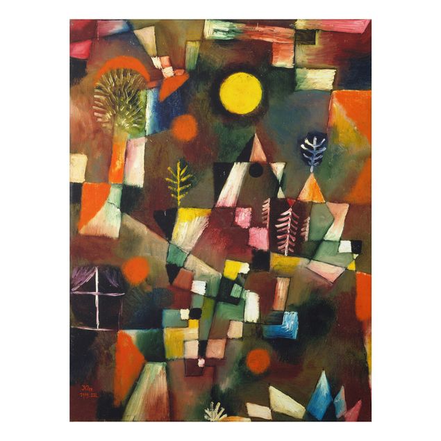 Quadros por movimento artístico Paul Klee - The Full Moon