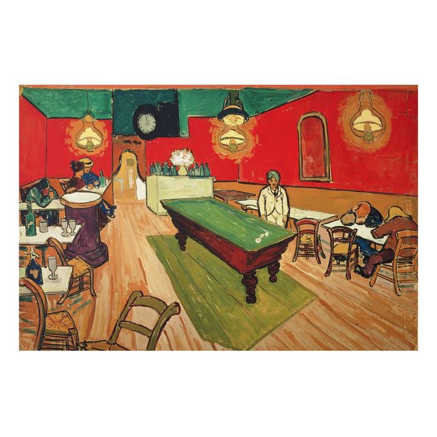 Quadros movimento artístico Impressionismo Vincent van Gogh - The Night Café