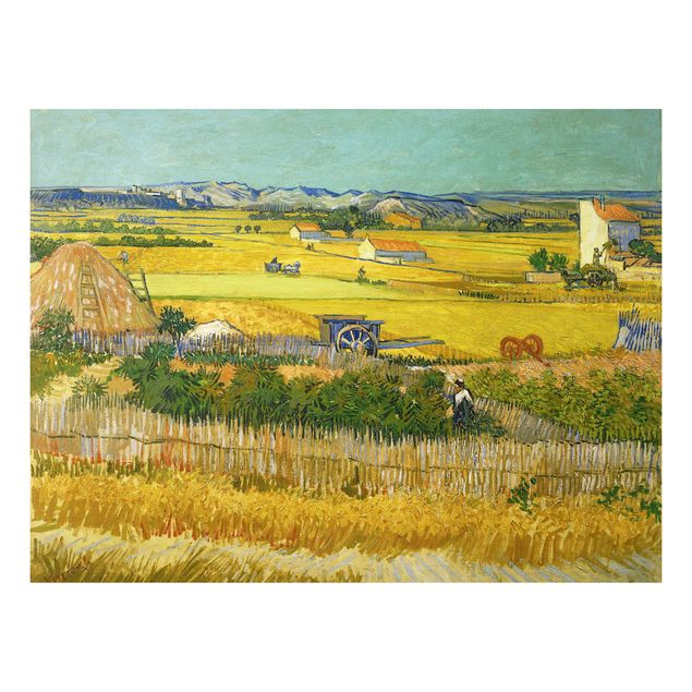 Quadros movimento artístico Impressionismo Vincent Van Gogh - The Harvest