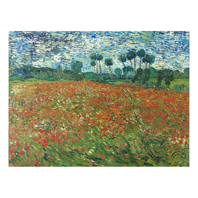 decoraçao cozinha Vincent Van Gogh - Poppy Field