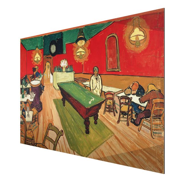 Quadros movimento artístico Pontilhismo Vincent van Gogh - The Night Café