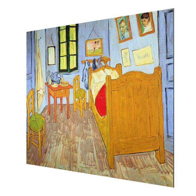 Quadros movimento artístico Pontilhismo Vincent Van Gogh - Bedroom In Arles