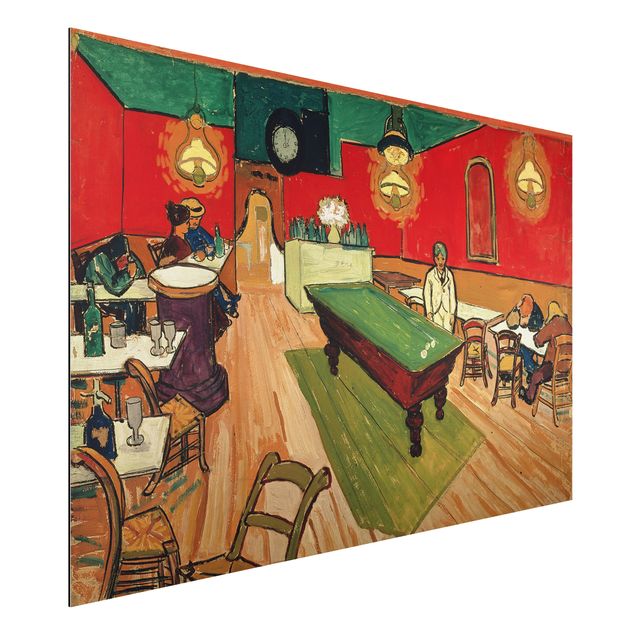 decoraçao para parede de cozinha Vincent van Gogh - The Night Café