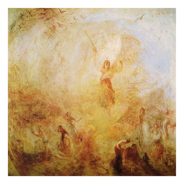 Quadros movimento artístico Romantismo William Turner - The Angel Standing in the Sun