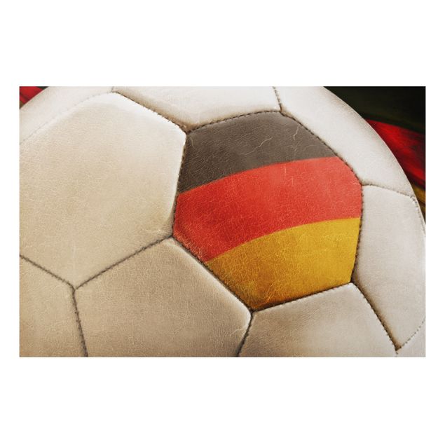 Decoração para quarto infantil Vintage Football Germany