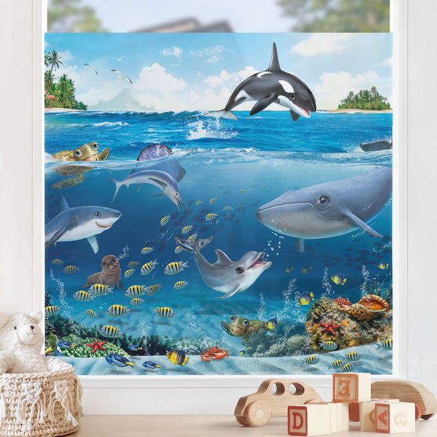 Decoração para quarto infantil Underwater World With Animals
