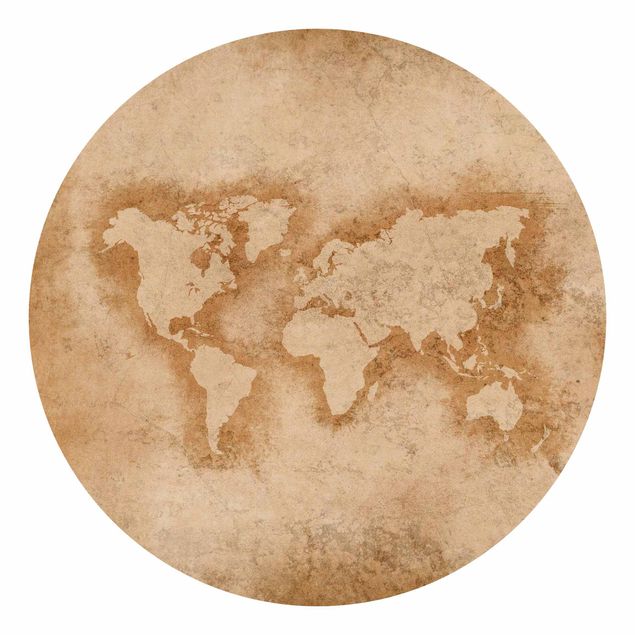 papéis de parede mapa mundi Antique World Map