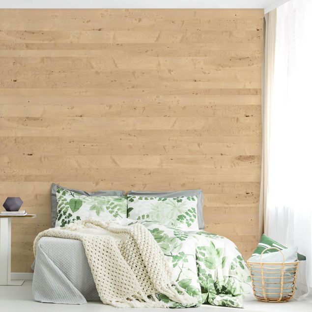papel de parede imitação madeira Apple Birch