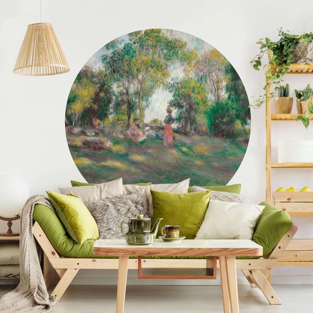 decoraçao para parede de cozinha Auguste Renoir - Landscape With Figures