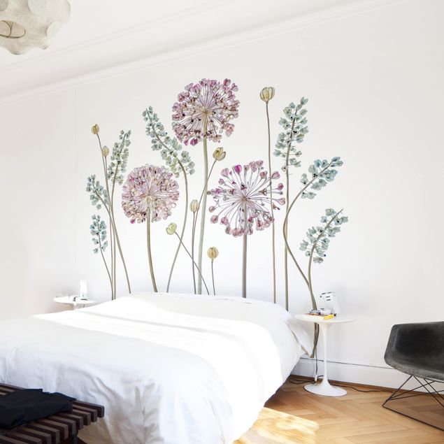 murais de parede Allium Illustration