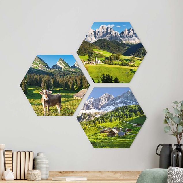 decoraçao para parede de cozinha Alpine Meadows