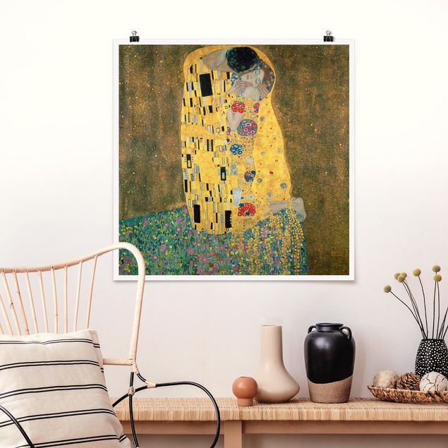 decoraçao cozinha Gustav Klimt - The Kiss