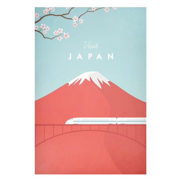 Quadros montanhas Travel Poster - Japan
