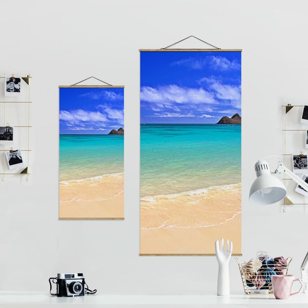 quadros modernos para quarto de casal Paradise Beach