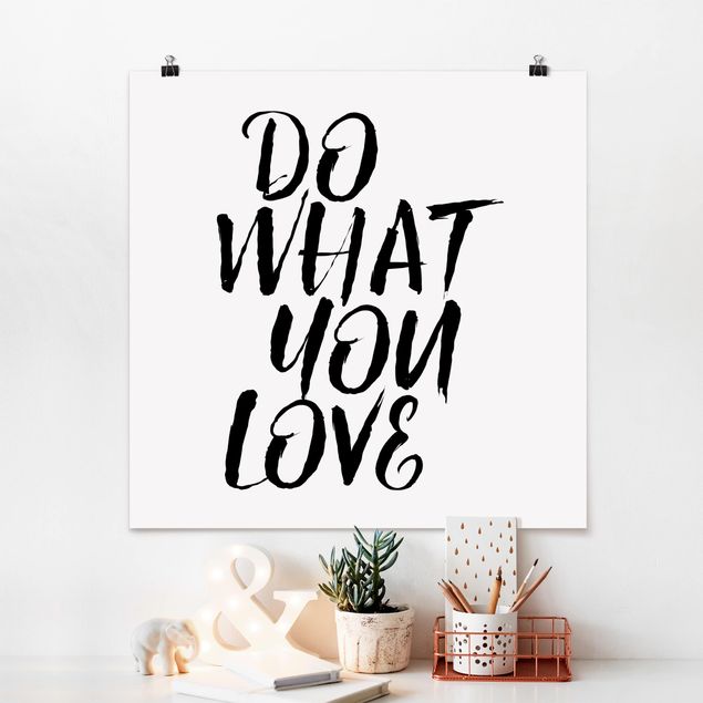 Posters frases No.KA26 Do What You Love