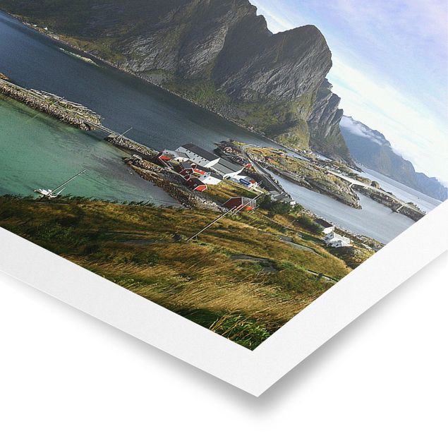 quadro decorativo mar Nordic paradise