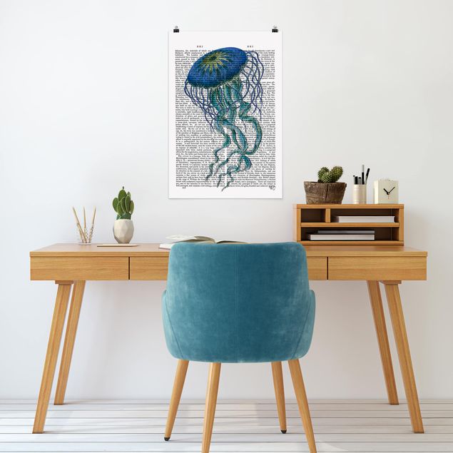 Posters animais Animal Reading - Jellyfish