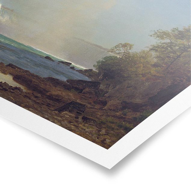Posters quadros famosos Albert Bierstadt - Niagara Falls