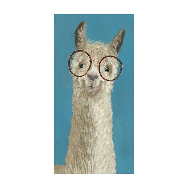 Tapetes modernos Lama With Glasses I