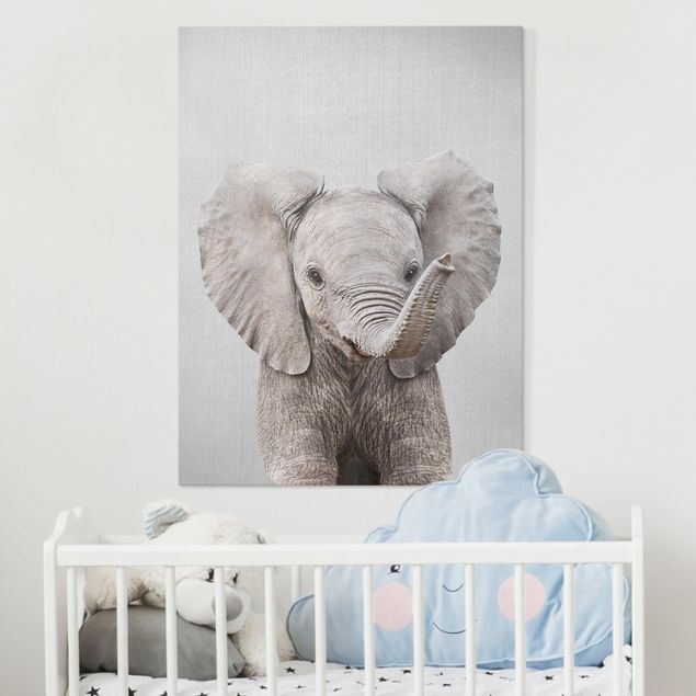Telas decorativas elefantes Baby Elephant Elsa