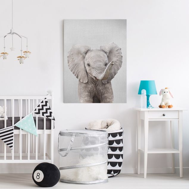 decoração para quartos infantis Baby Elephant Elsa