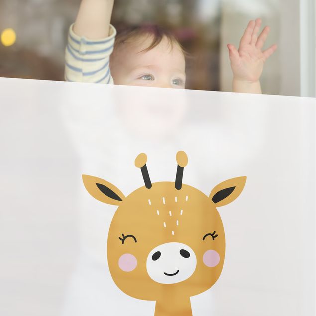 Péliculas para janelas Baby Giraffe