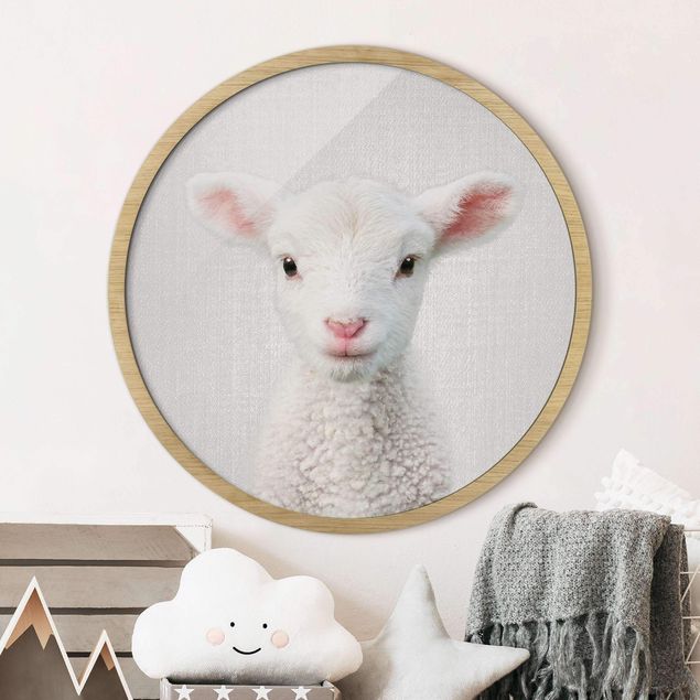 decoração para quartos infantis Baby Lamb Lina